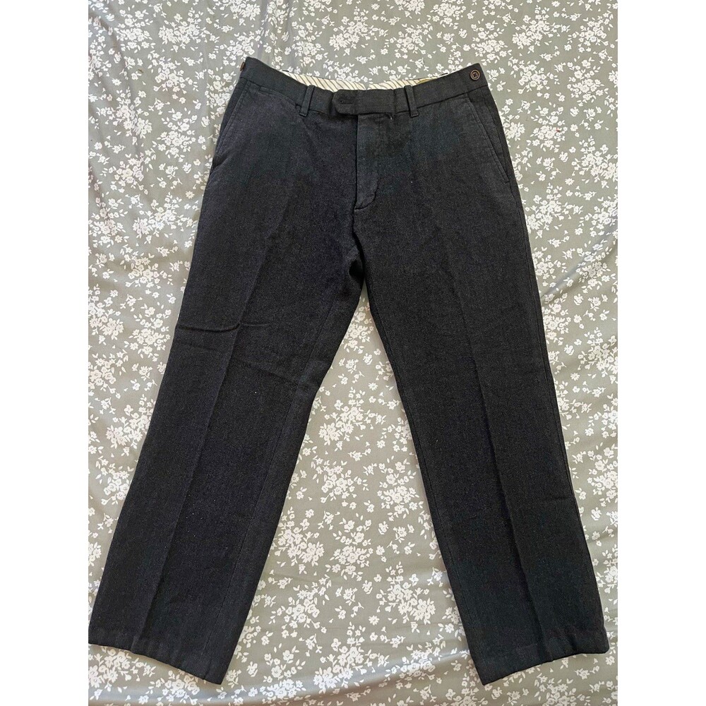 Banana Republic Heritage Twill Dress Pants Slim Straight Men’s 32, Gray